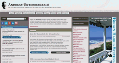 Desktop Screenshot of andreas-unterberger.at